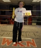 ProKick new junior Yellow Belt, Caitlin Wilkinson.