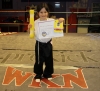 ProKick new junior Yellow Belt, Lucy Foster.