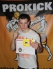 New ProKick Orange belt Jason McCauley.