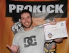 New ProKick Yellow belt Kyle Ferguson.