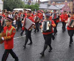 1st July Parades around East Belfast tonight.