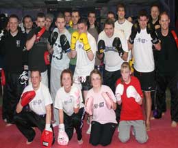 First class of 2011 here's a group who have started as they mean to go on - they all trained on the first night the gym was opened