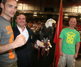 Young And Jess were invited to the swearing-in of the New President of Benfica.