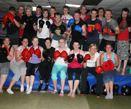 Well done to all who finished the final class and what a class to finish on a non-stop pad 45 min pad class.