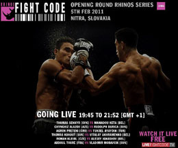 Fight Code coming to your television station soon - check Fight Code web site for details