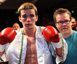 Irish prospect Dean “Irish Lightning” Byrne wins in Las Vegas