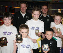 ProKick kids in winning form before their competition day which is this Saturday