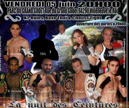 WKN France 5th June - 2 pro world title bouts