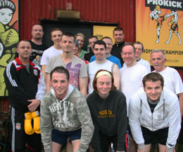 The survivors from September's week 1 Boot Camp at the proKick Kickboxing Gym