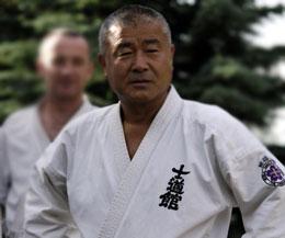 Pictured Yoshiji Soeno founder of the Japanese Shidokan Karate Federation - The Federation now work and are planning more work with the WKN group