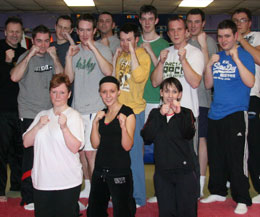 Some of the beginners from Friday night's new class