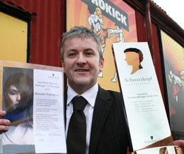 Congratulations to ProKick member Brendan Thompson pictured outside the ProKick HQ trophies in hand, Well done B