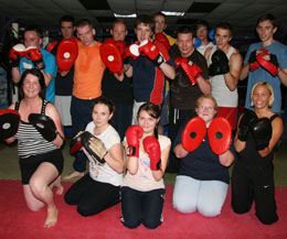 Well done to all who completed the 6 week Kickboxing course at ProKick Gym in Belfast.