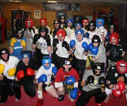 It was a non-stop sparring day for the New sign-up fighters as