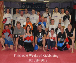 Kickboxing Beginners Move To Next Level - Your new class, the Advanced Beginner's, will restart next Monday commencing at 7.30pm on Monday 16th July 2012