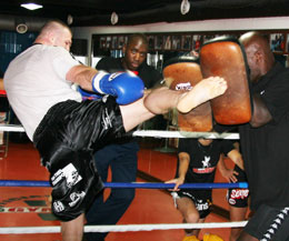 Paul Slowinski, who trains out of K-1 legend Ernesto