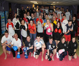 A mass of beginner ProKick members had the chance to train along side the ProKick elite ahead of the BIG event at the Hilton on the 28th of this month