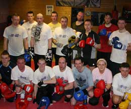 Through the finishing line - the Motley Crew that made the final bell of the 6 week beginner course.