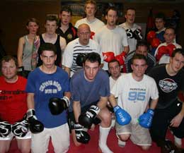 Some of ProKick's wannabe's kicked off the low leg kickboxing sparring tonight