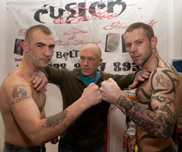 Needle match is Inked as  tattoo and Body Piercing store 'Cusick' back the Belfast clash of the light welterweights