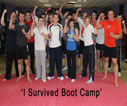 HooRah - I survived Billy's Boot Camp - first week of early morning training for the New Breed of ProKick fighters with most seeing the week through