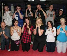 One of the best groups to date said Billy Murray - Princes Trust paid another visit to the Prokick gym today Tuesday 22 September