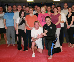 A new kickboxing class kicked off last night on October 23