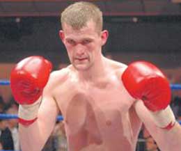 Jason McKay who will get a shot at the Commonwealth title holder Darren Barker