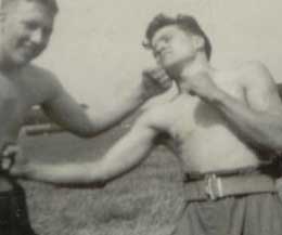 Billy Murray Senior (right)