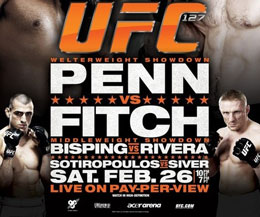 BJ Penn faced Jon Fitch for the main event on UFC 127 - the judges failed to split them