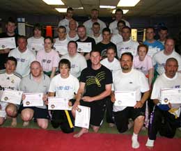 Some of the graduates from todays grading