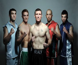 Some of the local talent that competed on the February 25th Emerald Boxing  event in Belfast