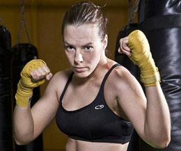 Adrienne Simmons a talented kickboxer dies after taking a blow to the head.