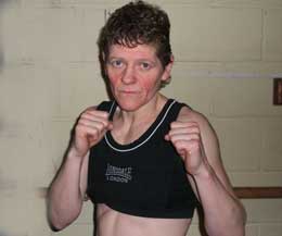 Tracey Reno of London is up for a challange against any Irish girl at 56kg - she fights out of Marty Cox Seniors camp.