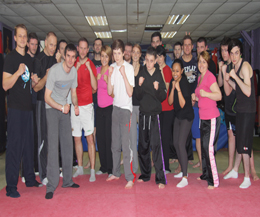 18 brand new kcikboxers all started their first kickboxing class tonight at ProKick HQ