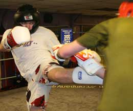 Would you like to be in the last sparring class of 2009 then all ProKick members are welcome. Also it's the final class of a six-week beginners at 6pm