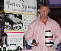 Martin Spence gives a talk on the importance of supplements