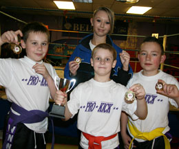 Leith Braiden, Alana Catherwood, Cameron Price and Glenn McEwan