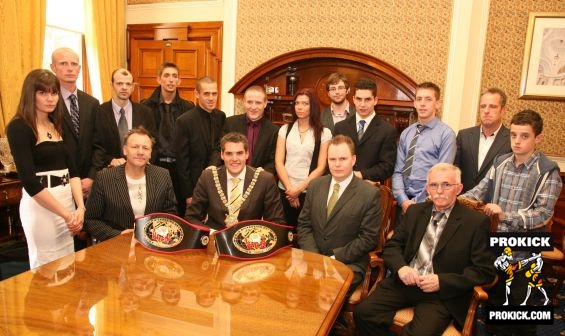 A Thai-Tanic team at Belfast's City Hall 