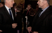 Prokick's head instructor with First Minister