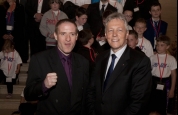 Gary Fullerton with First Minister