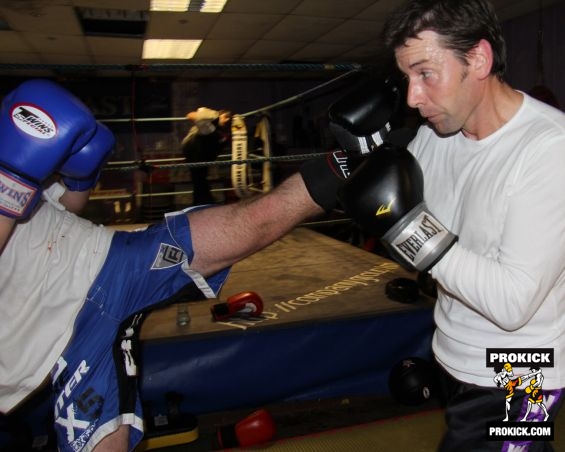 Paul and Adam mixing it up at Thursdays sparring class.-week2-no24