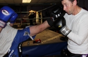 Paul and Adam mixing it up at Thursdays sparring class.-week2-no24