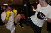 Payback for Peter O`Sullivan on sparring partner Karl.2