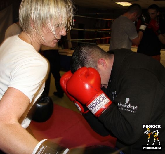 Janice working the body with David Malcolm.-3