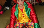 Kelsy Clowning around at the fancy dress special.93