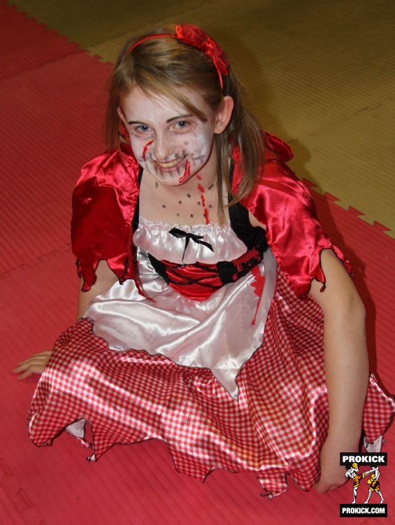 Lauren red riding hood at the fancy dress special.97