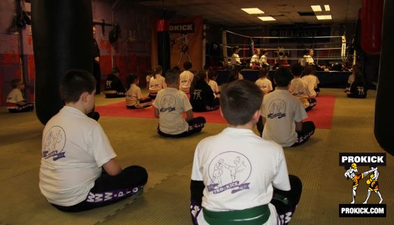 It was a busy Sunday afternoon at Prokick for the grading kids.