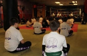 It was a busy Sunday afternoon at Prokick for the grading kids.
