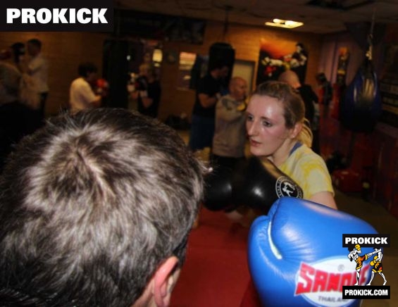 Action from ProKick Boot Camp Belfast